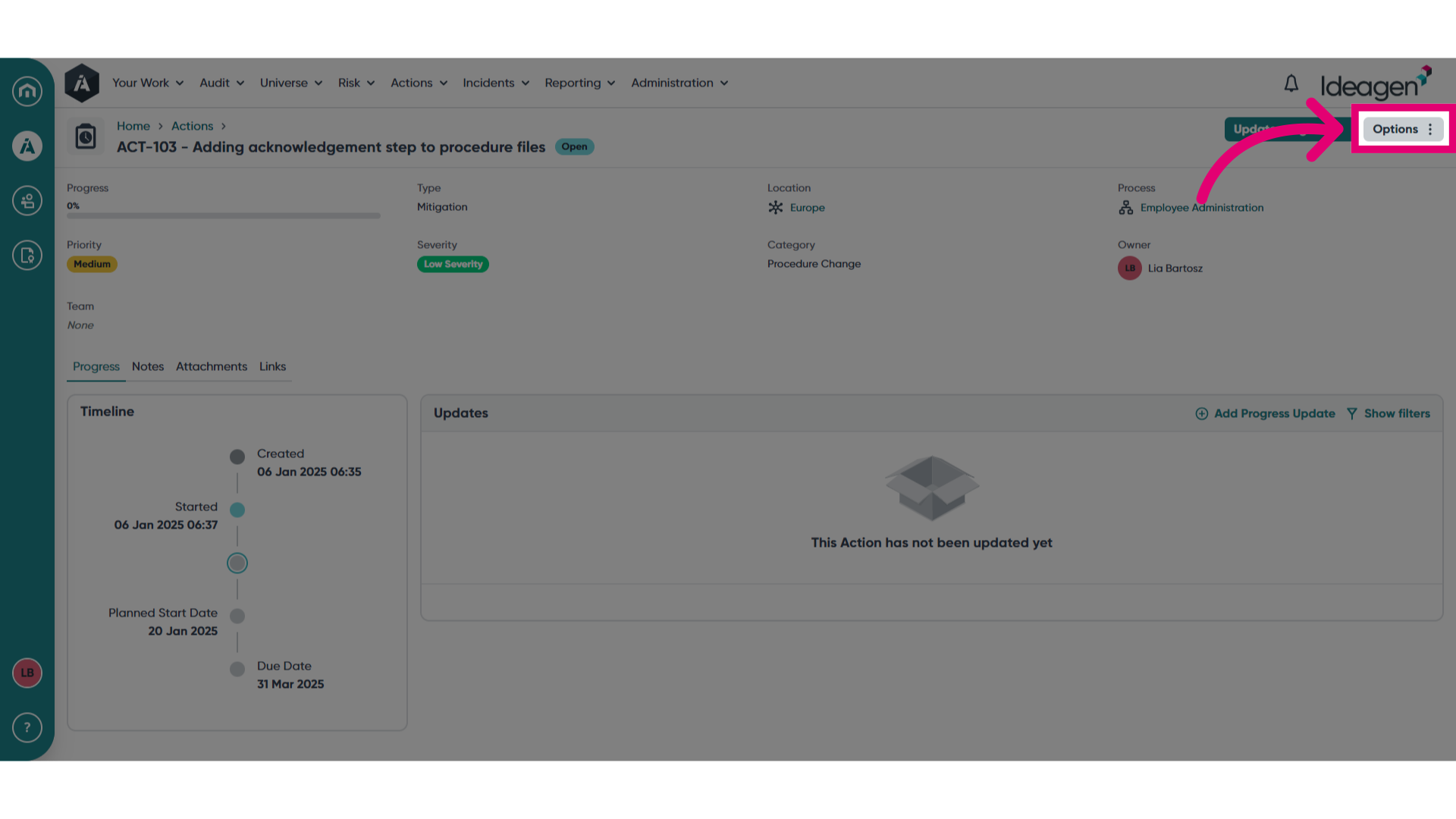 Access Options