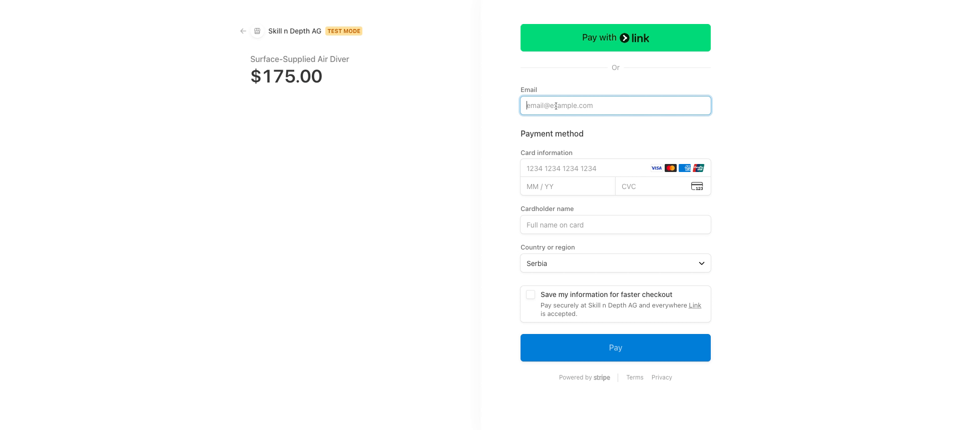 Switch to Payment Gateway