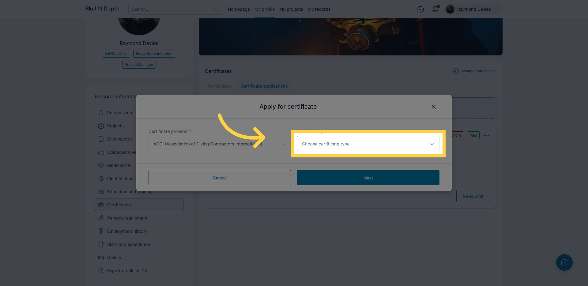 Access Application Details