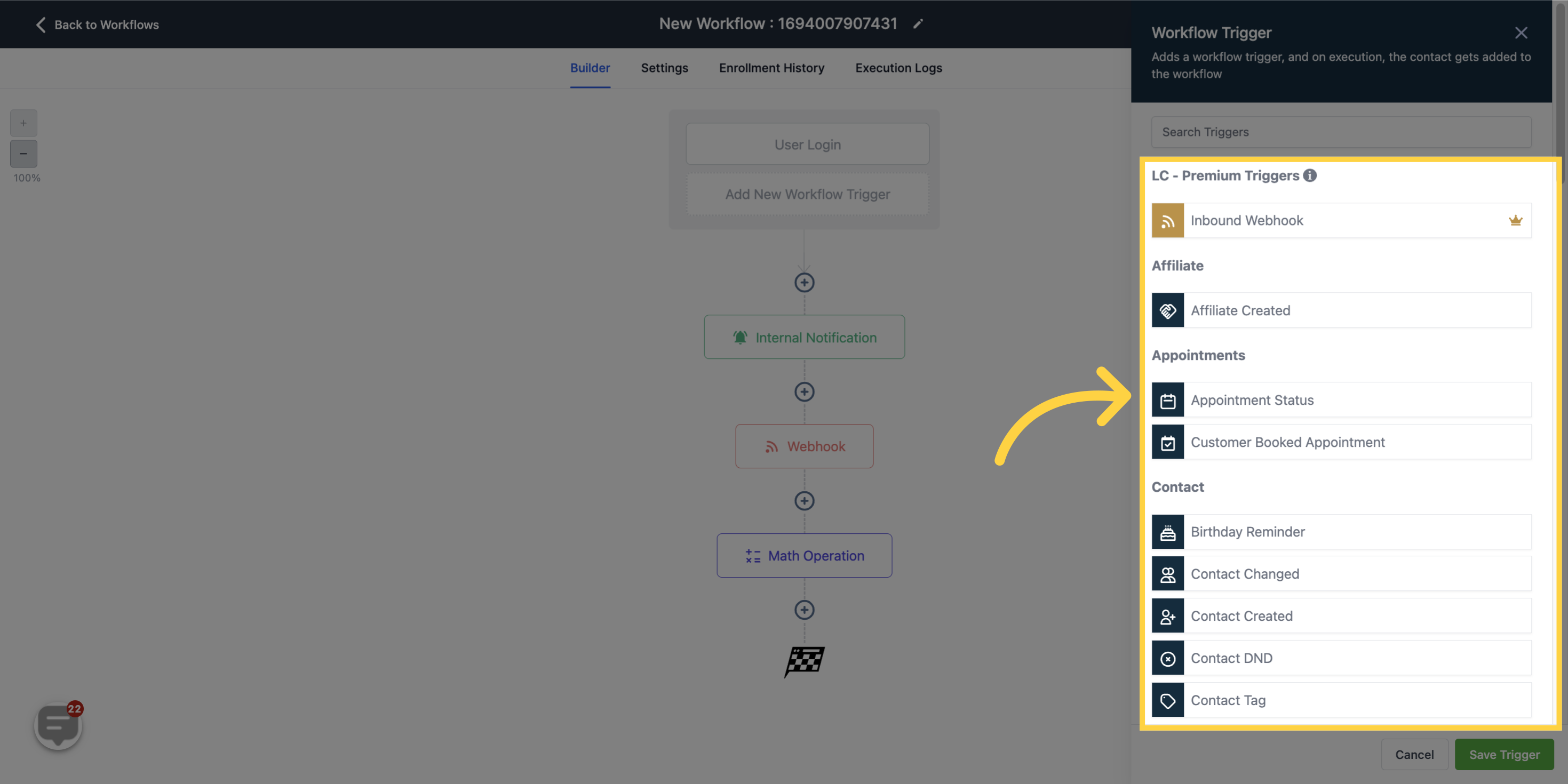 Choosing Workflow Triggers