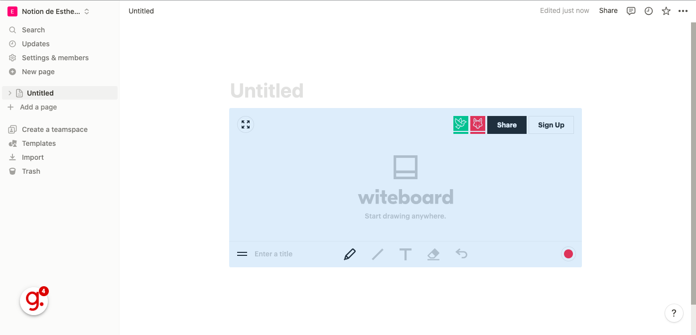 Wait for Witeboard to load 