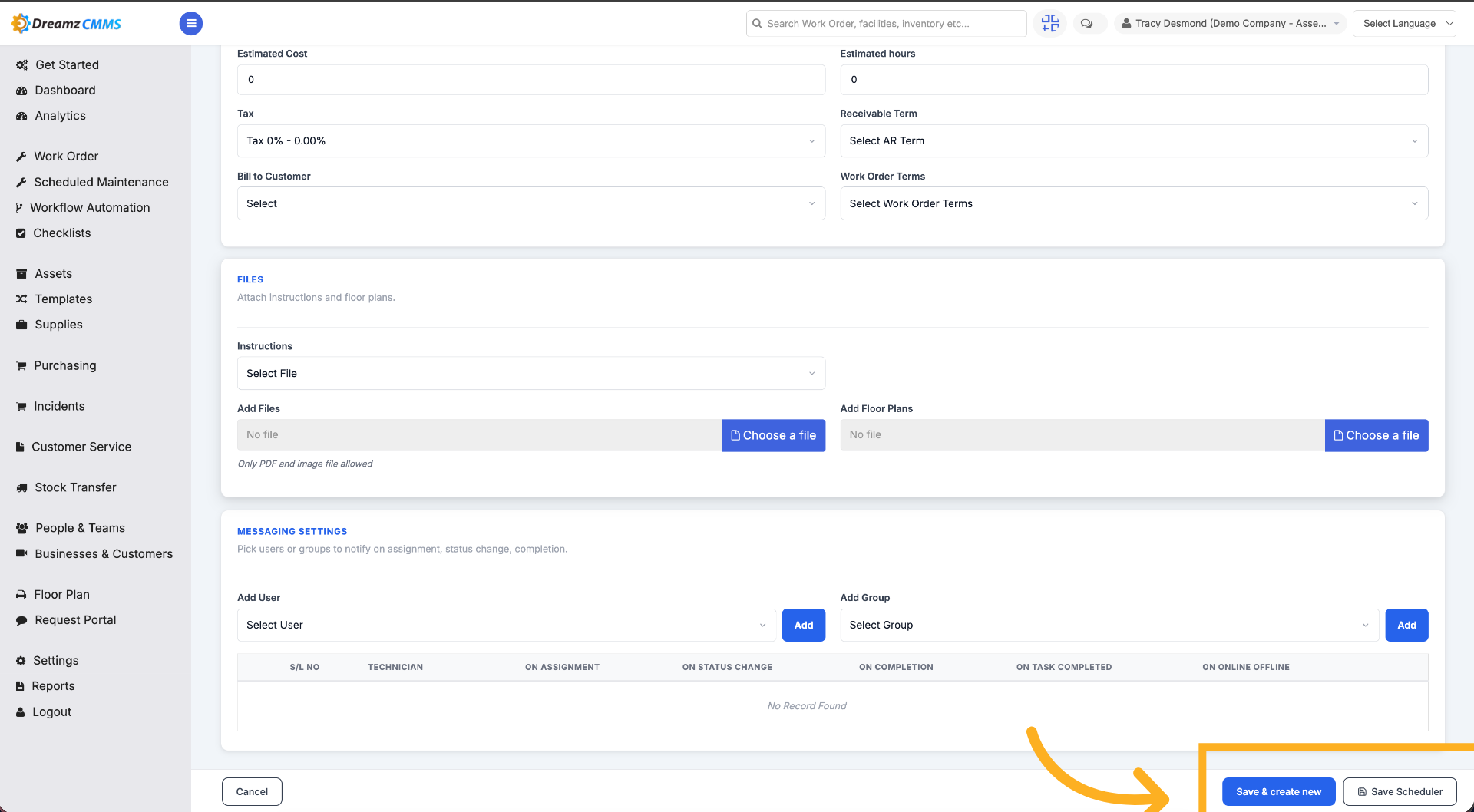 Click on Save Scheduler