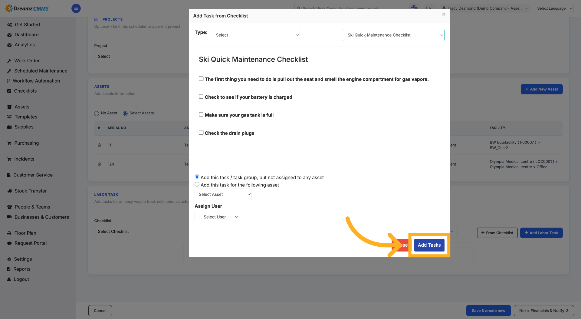 Add Tasks to Scheduler