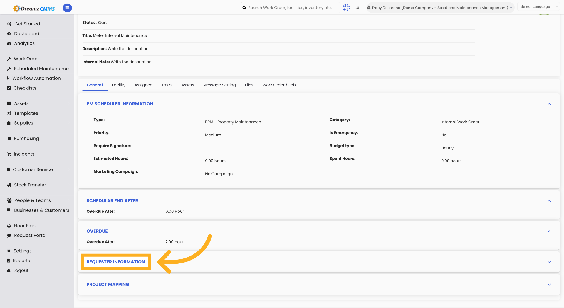Access Requester Information