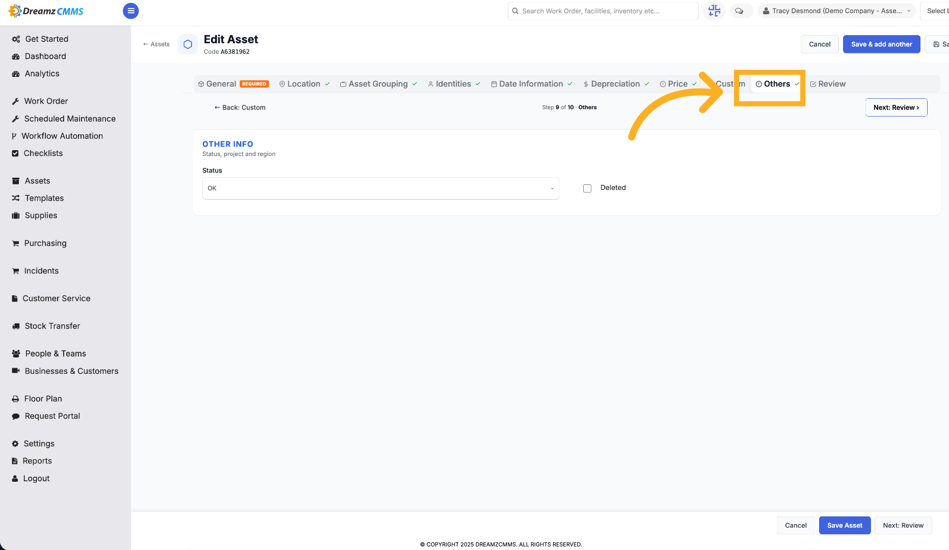Open Other Settings