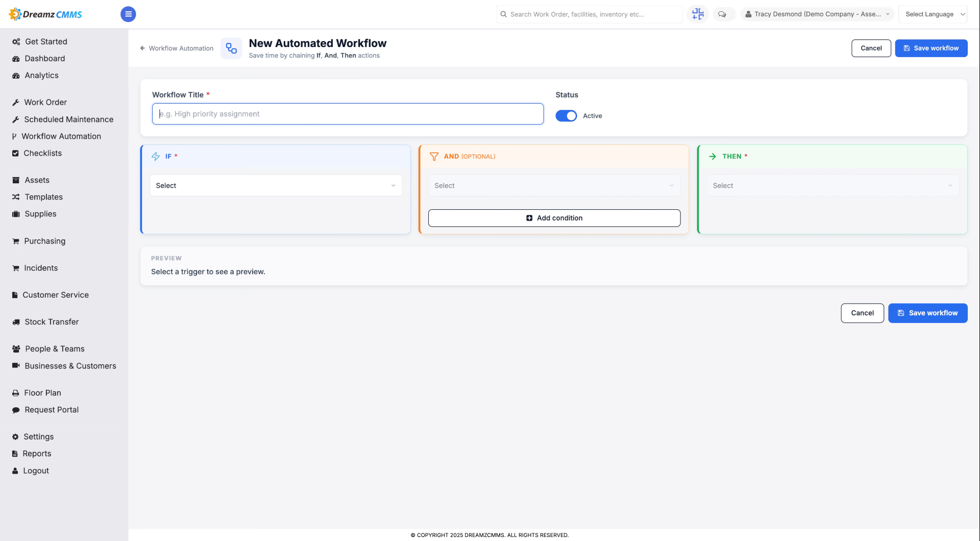 Name Your Workflow