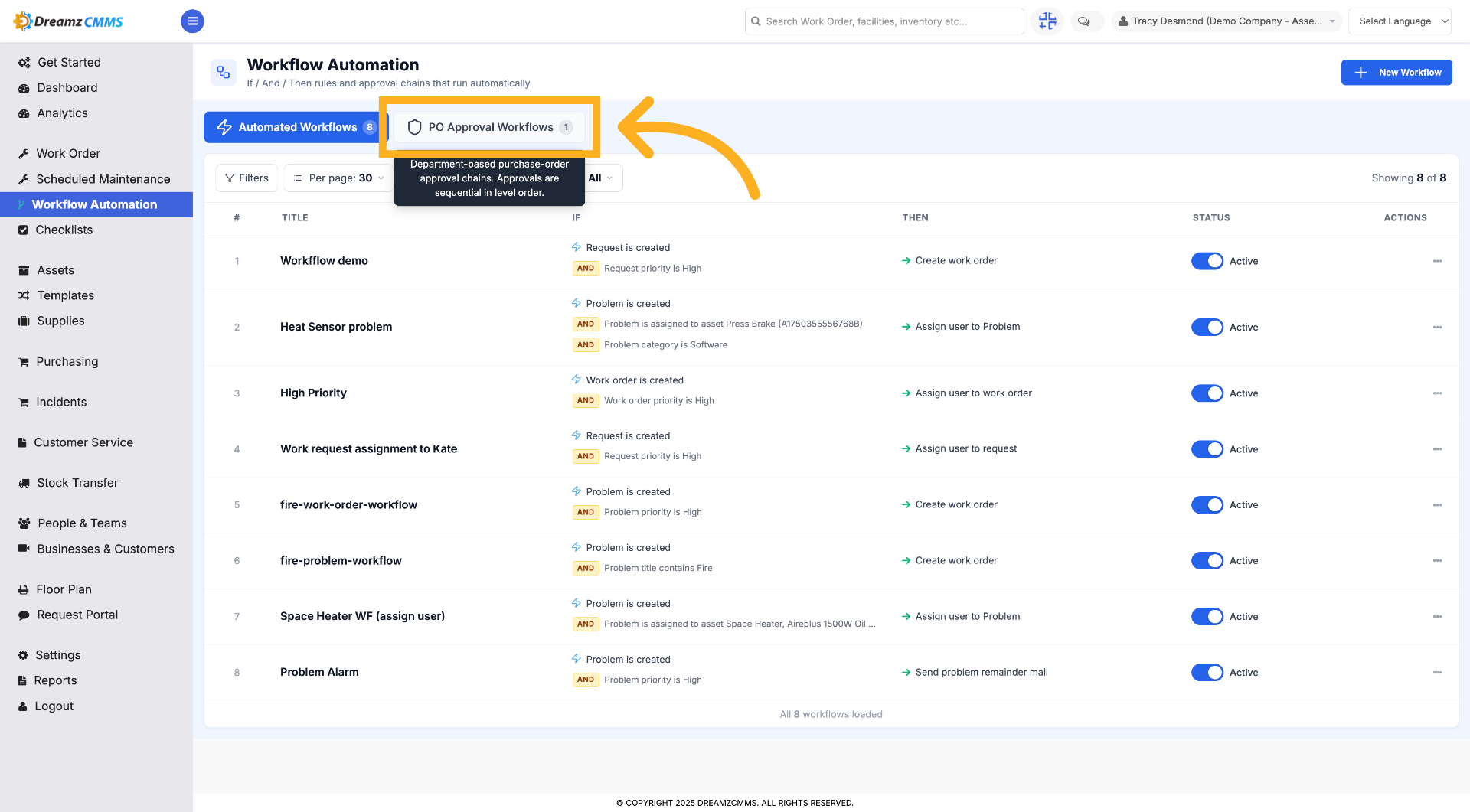 Open PO Approval Workflows
