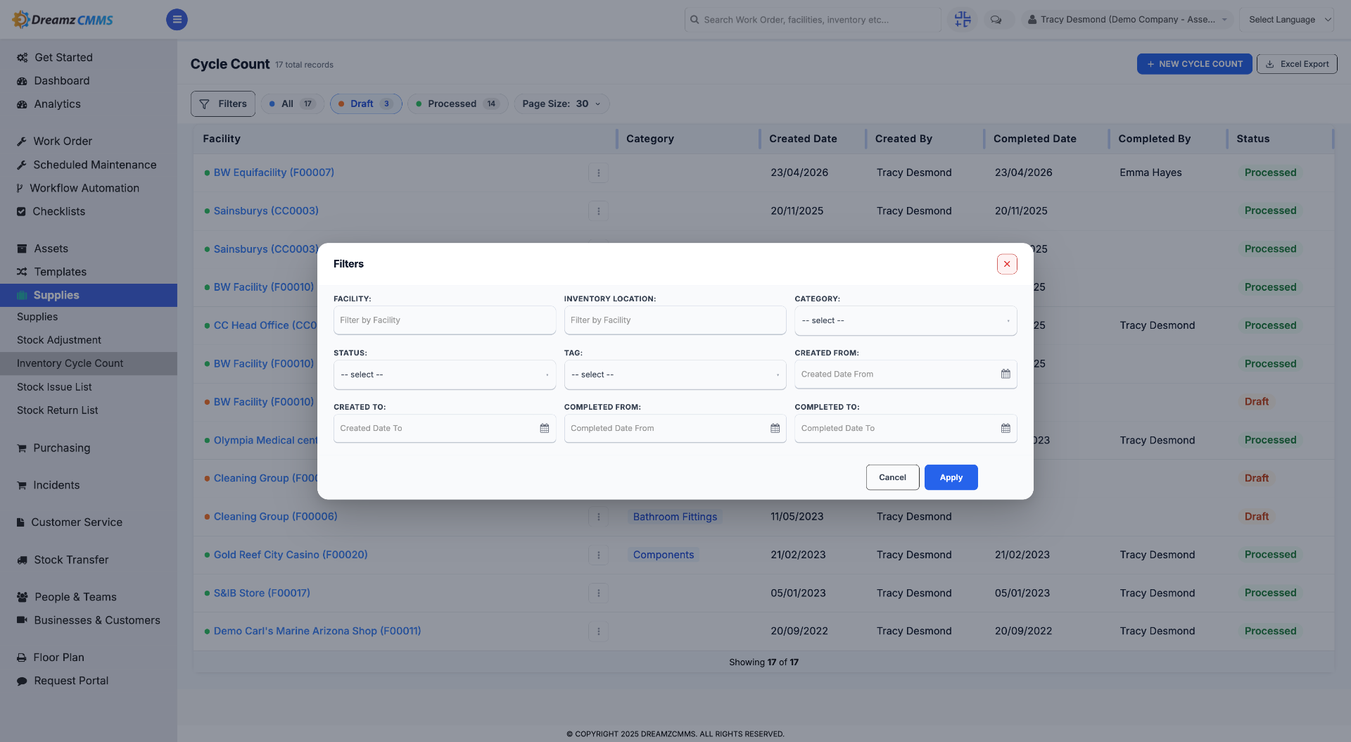 Interact With Filter Control
