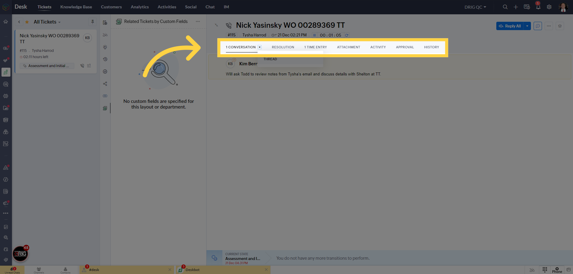 Managing the Ticket Lifecycle