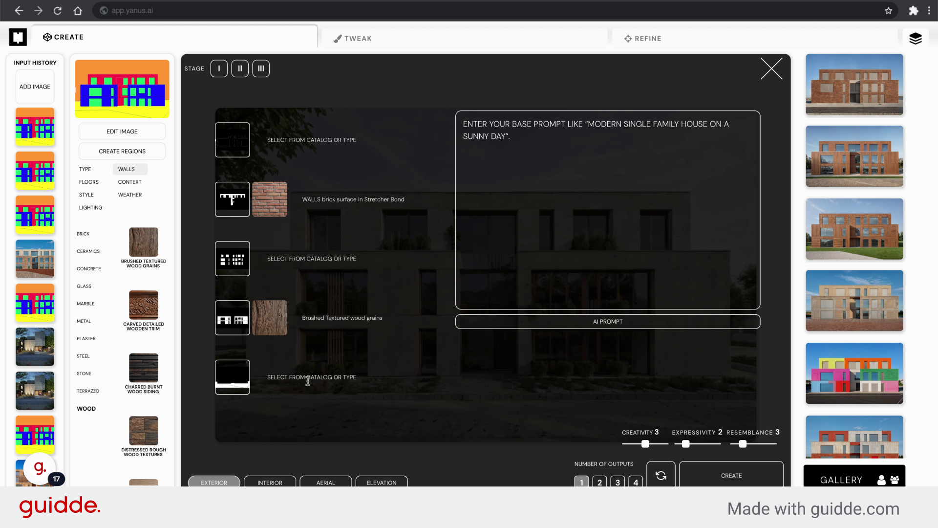 Choose 'SELECT FROM CATALOG OR TYPE.