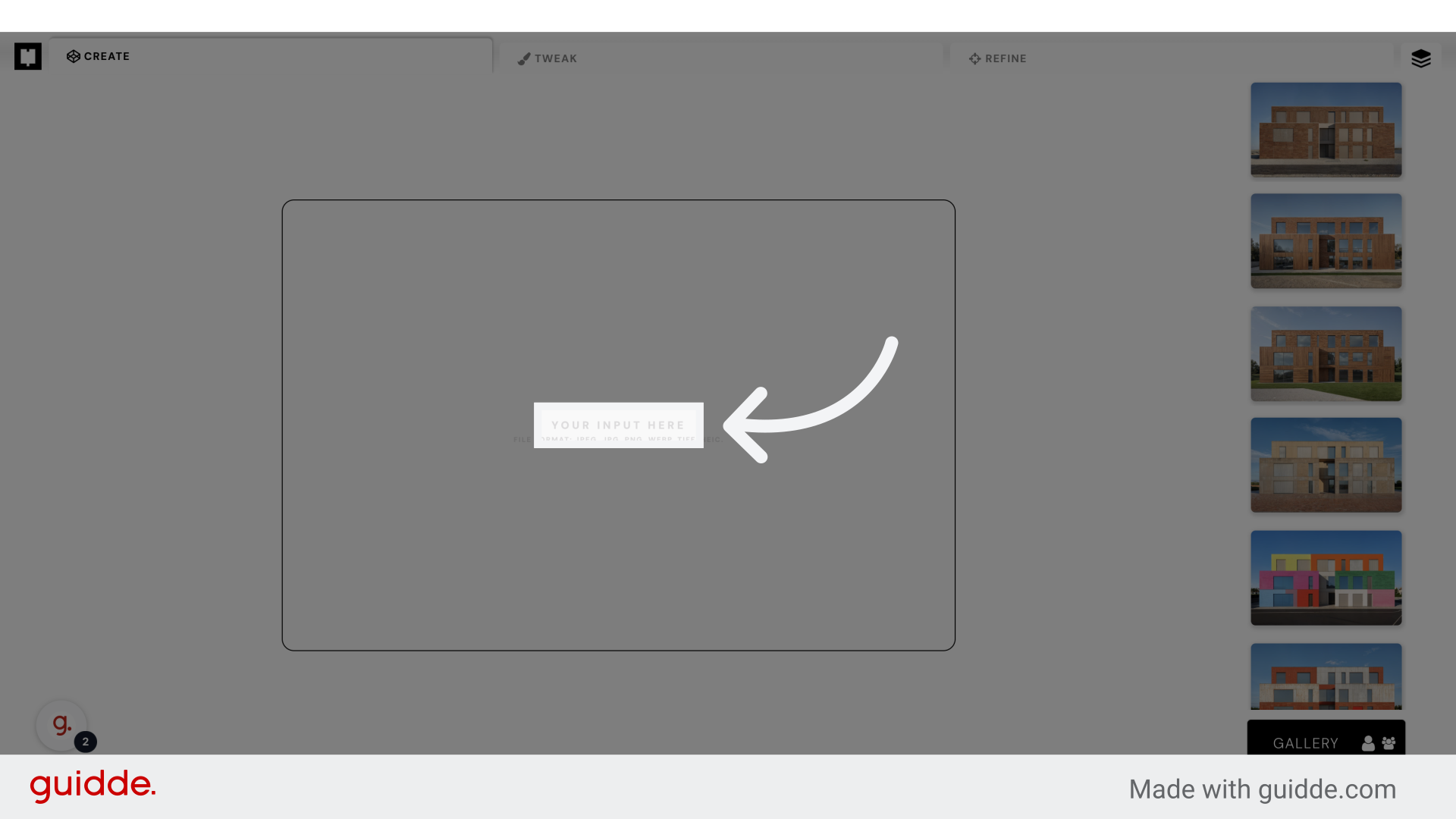 UPLOAD 'YOUR INPUT HERE'