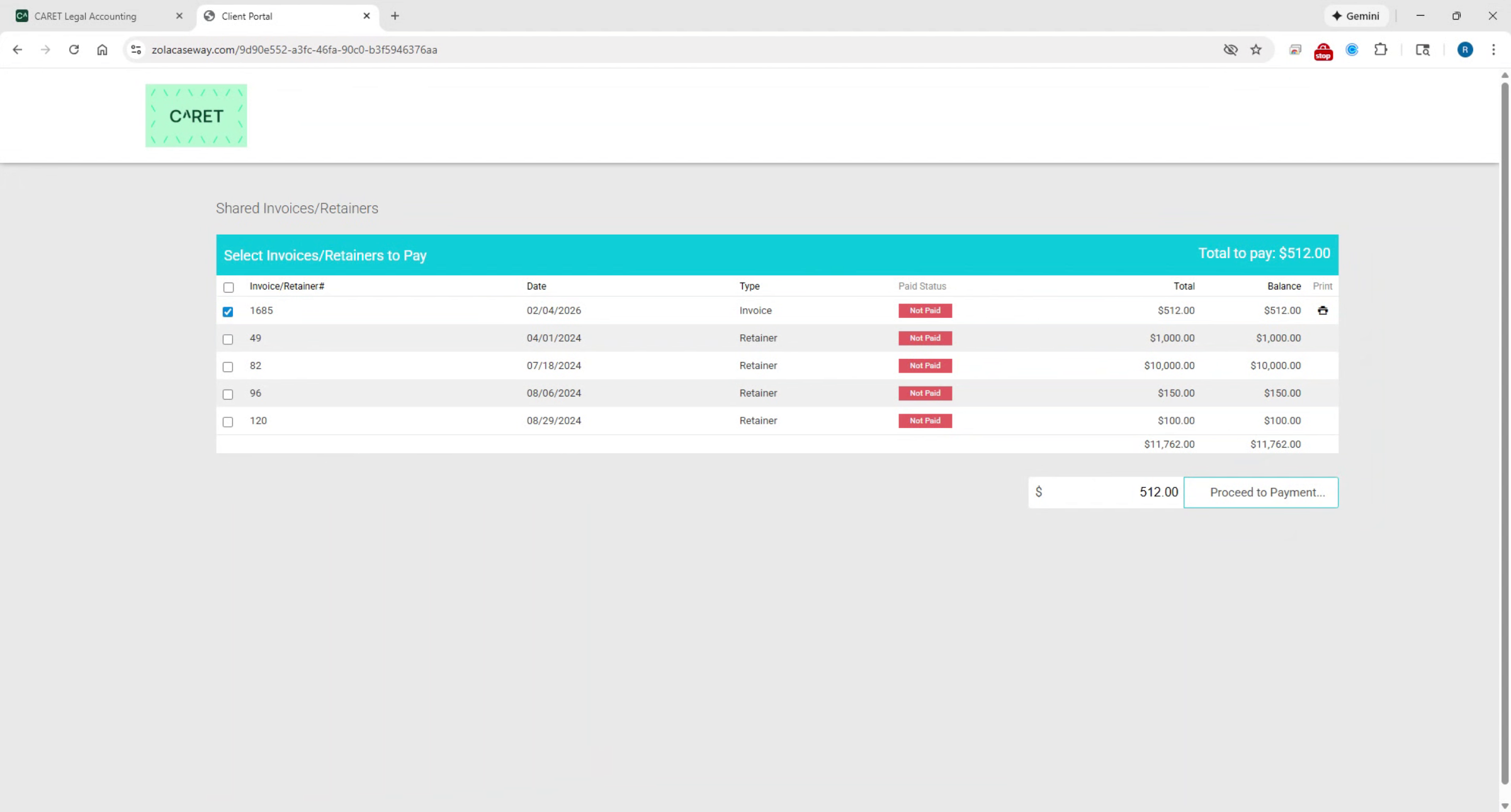Completing Payment Process