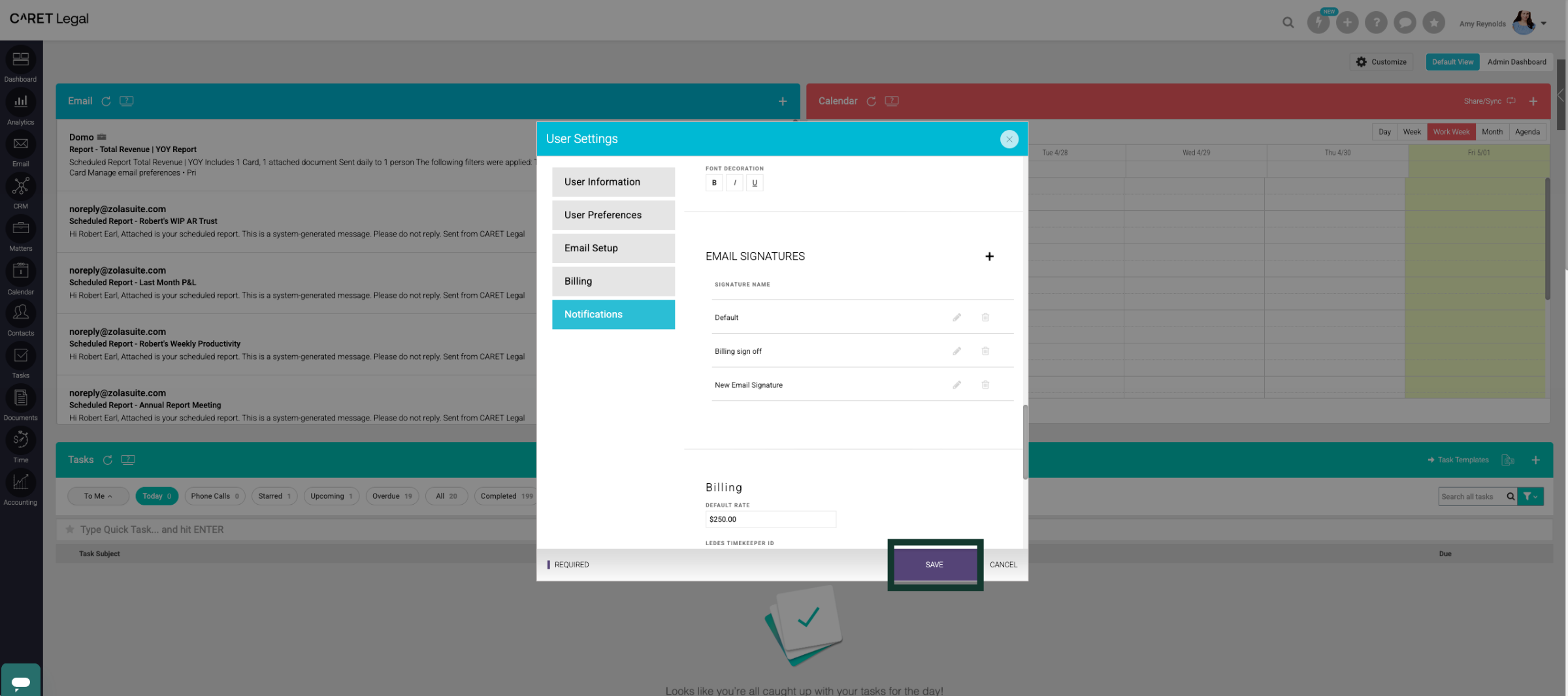 Save Email Signature