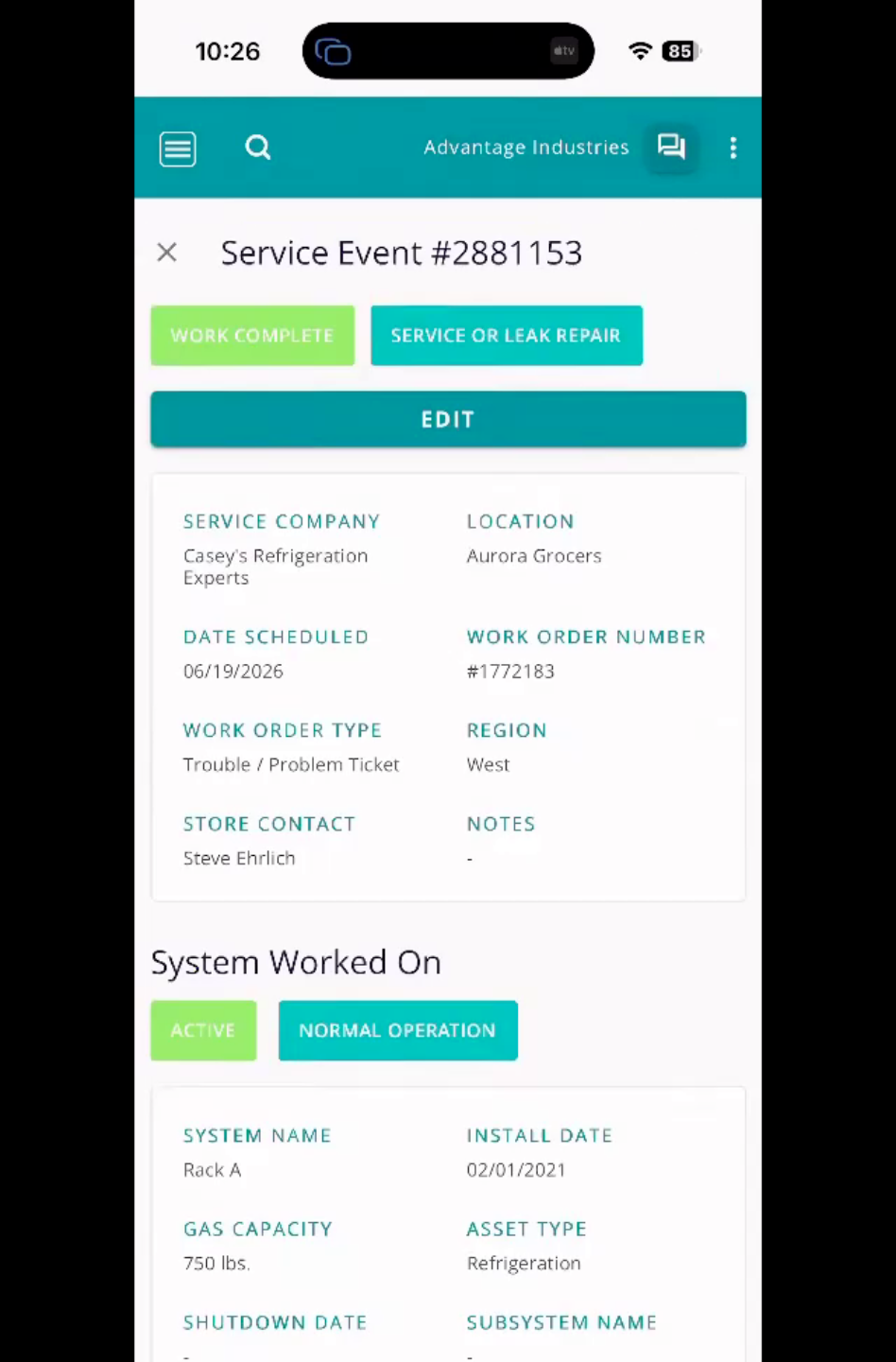Returning To Work Order Overview