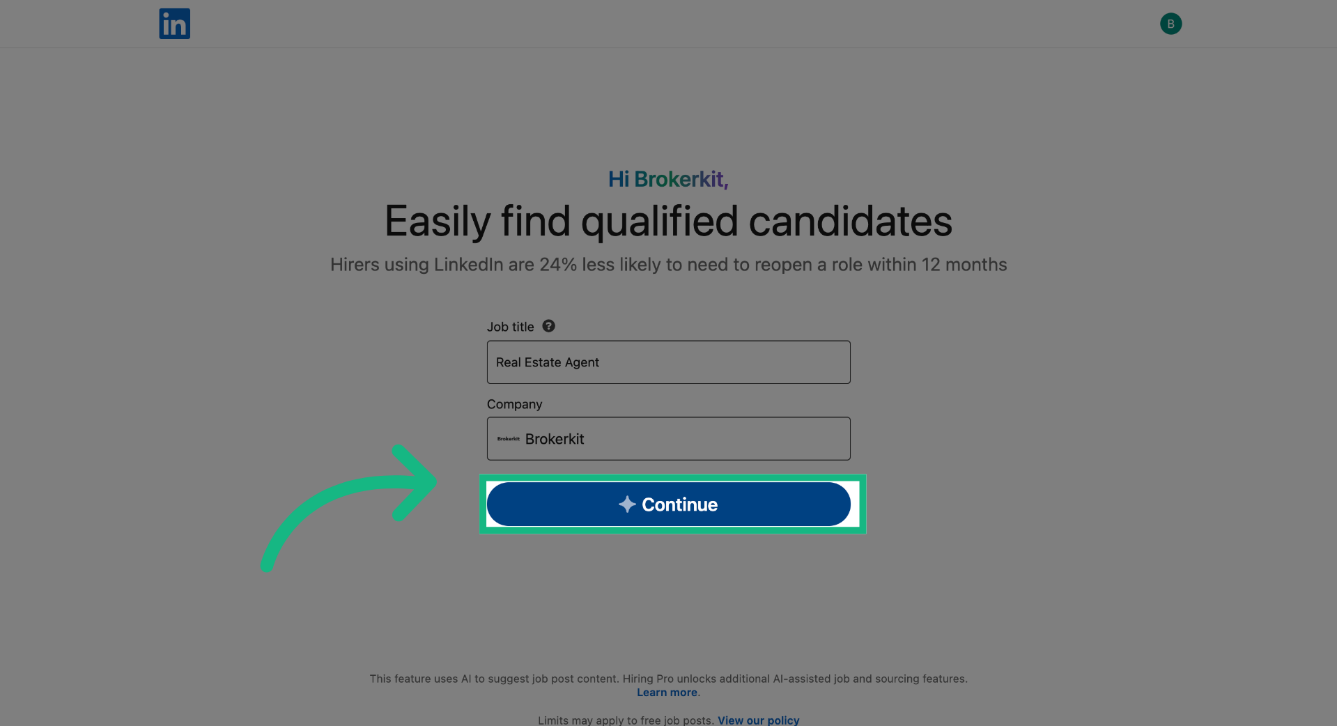 Proceed to Next Step