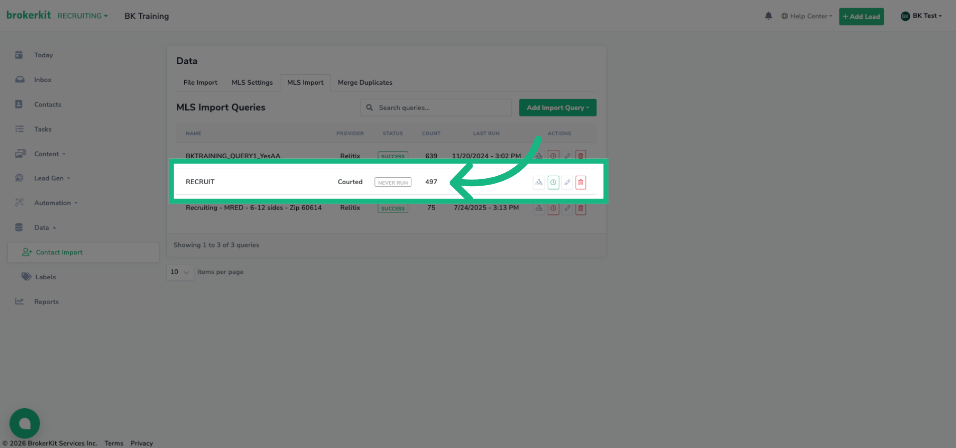 Query Count