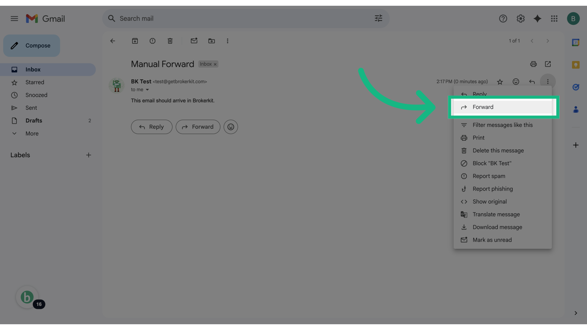 Click 'Forward'