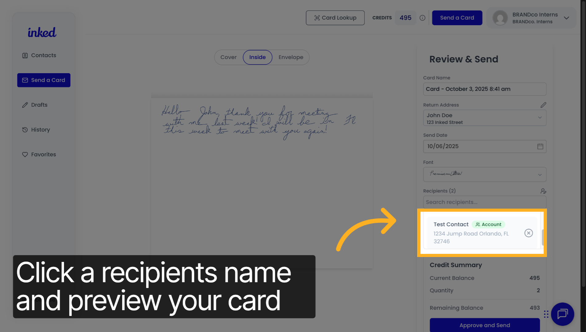 Preview placeholders
