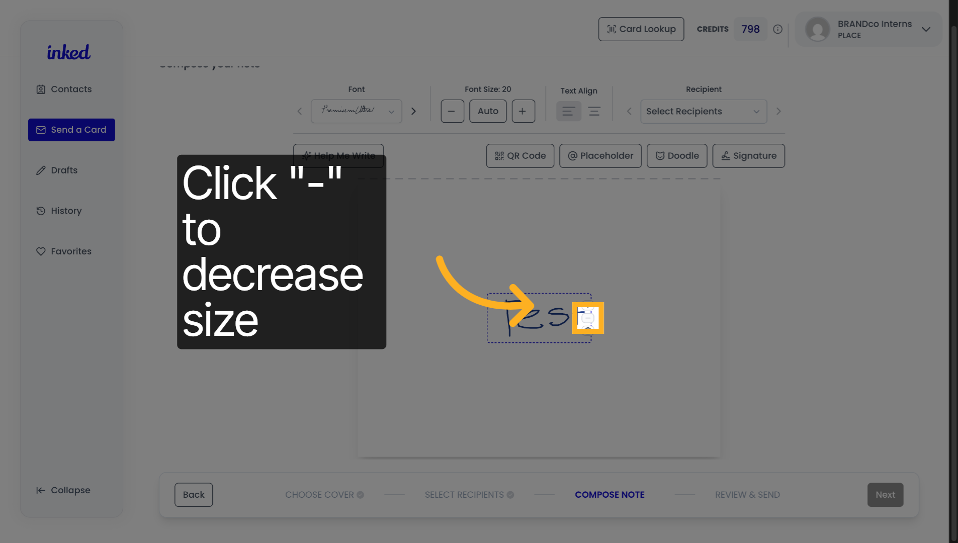 Access Further Options