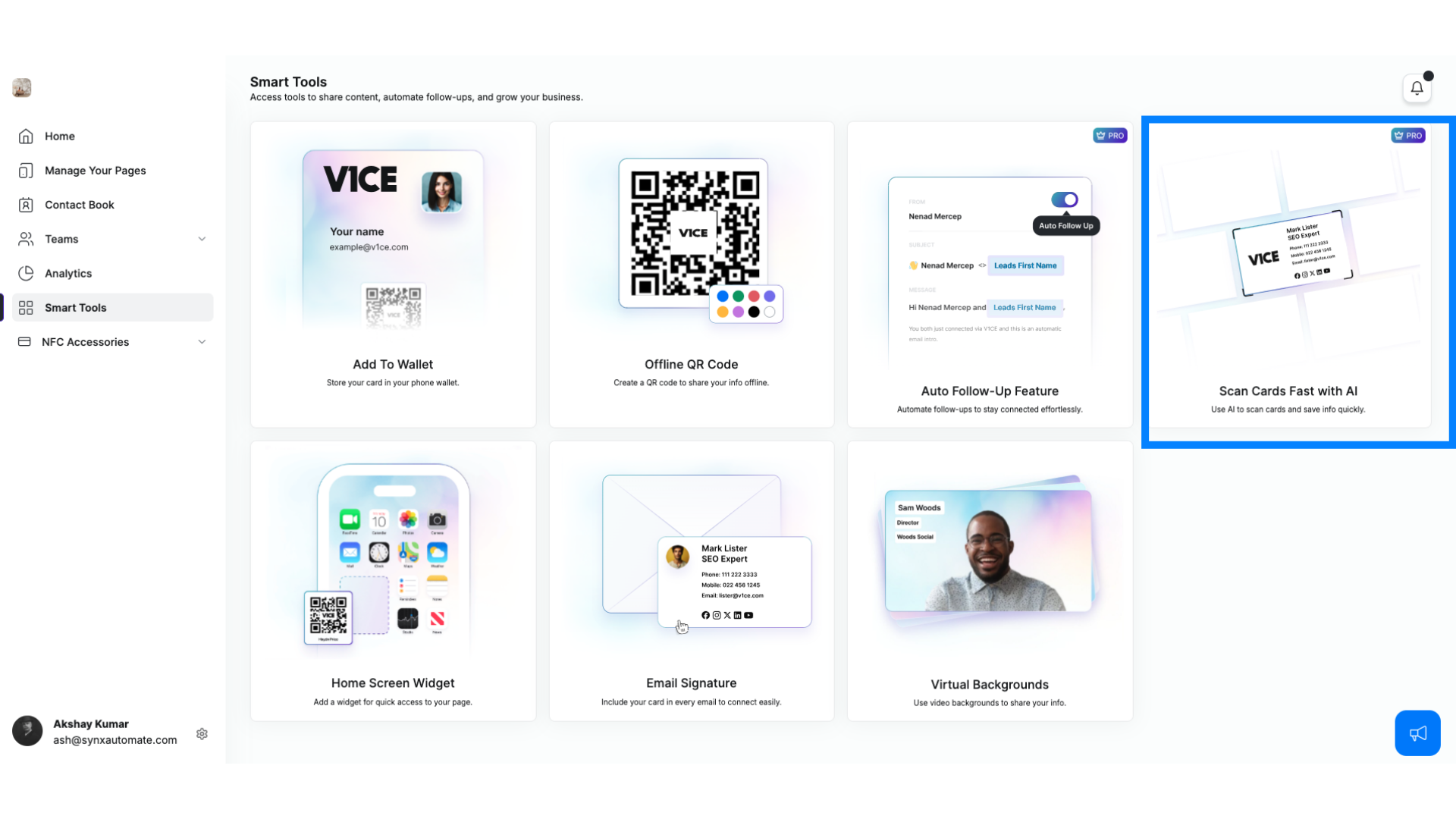 AI Business Card Scanner