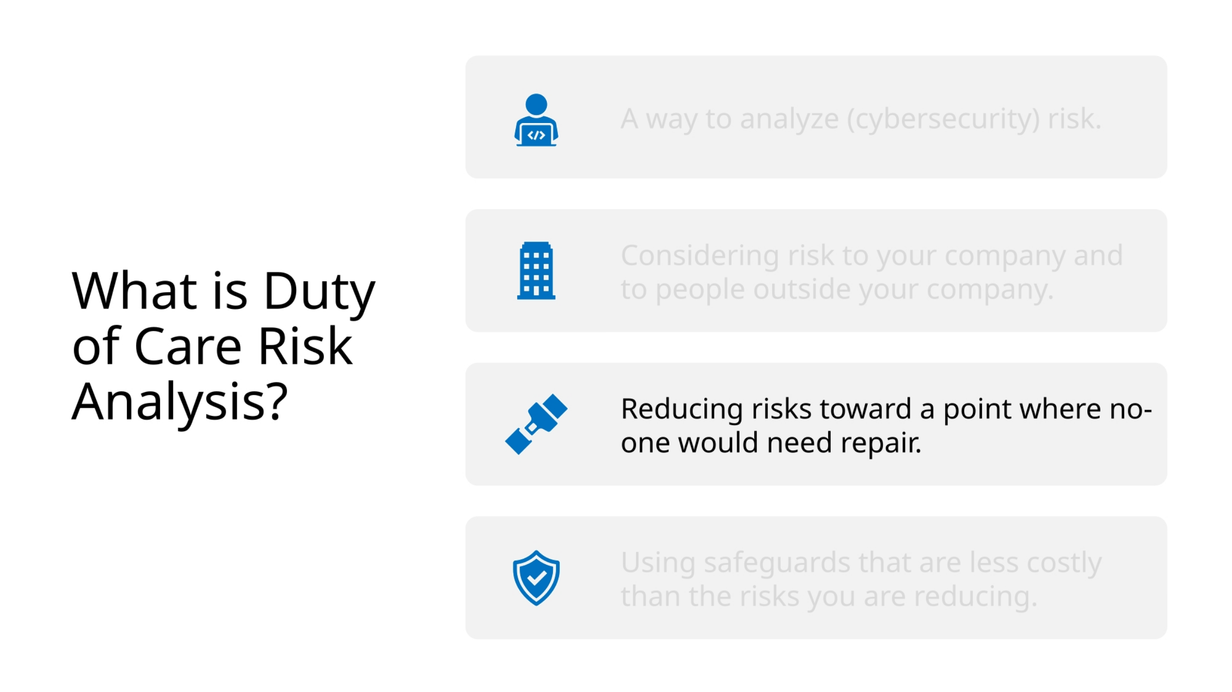 What is Duty of Care Risk Analysis?