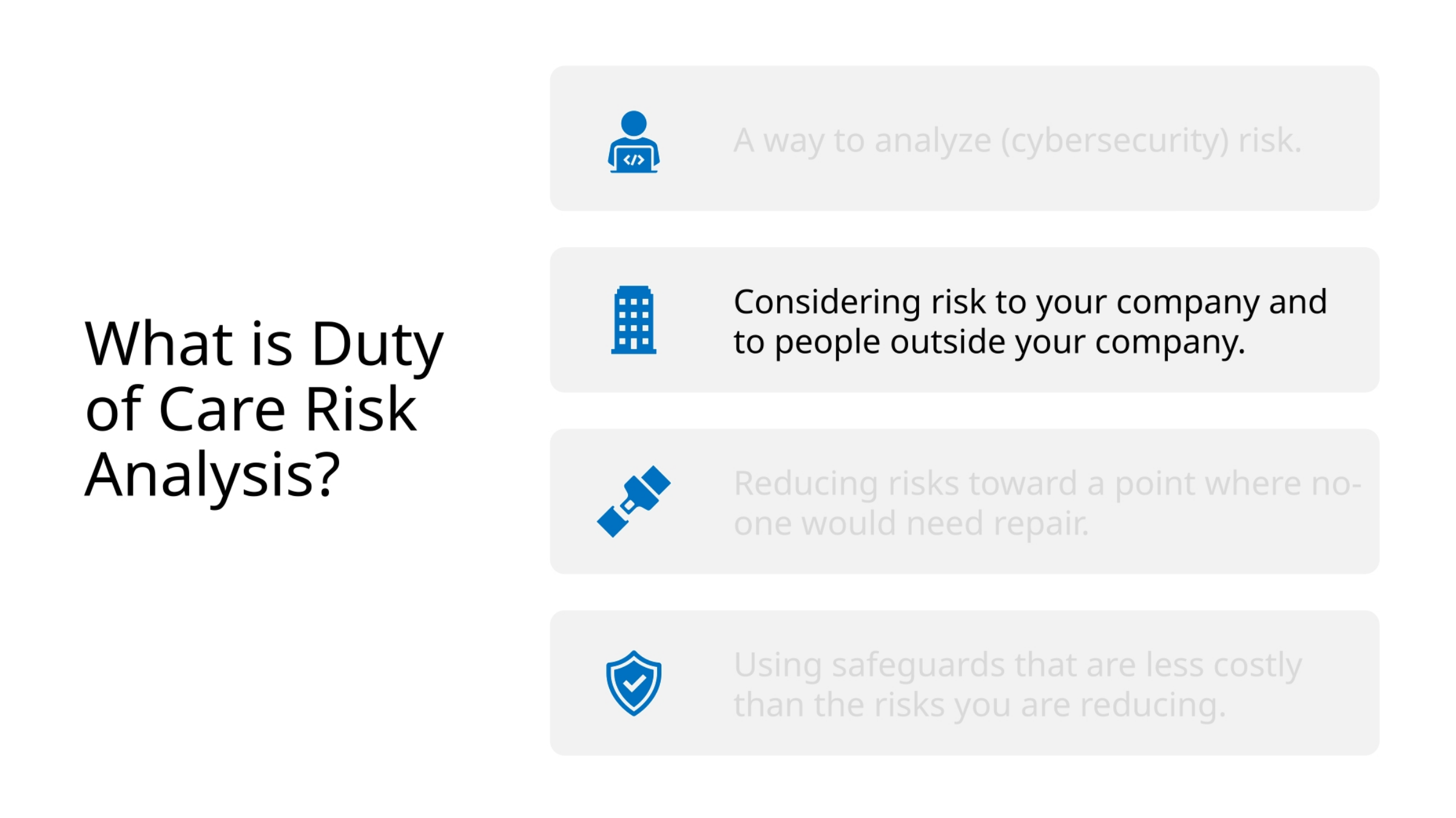 What is Duty of Care Risk Analysis?