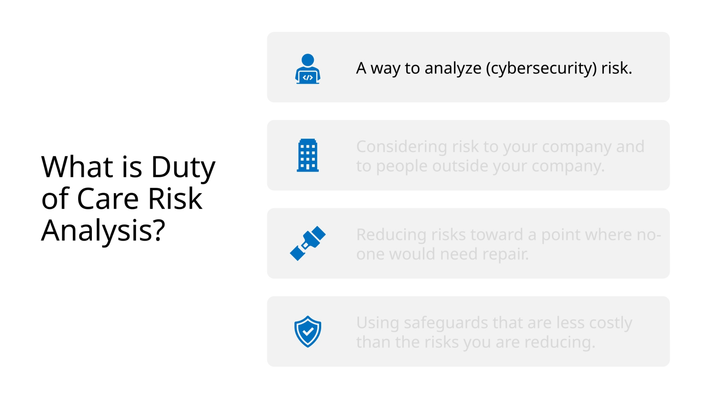 What is Duty of Care Risk Analysis?