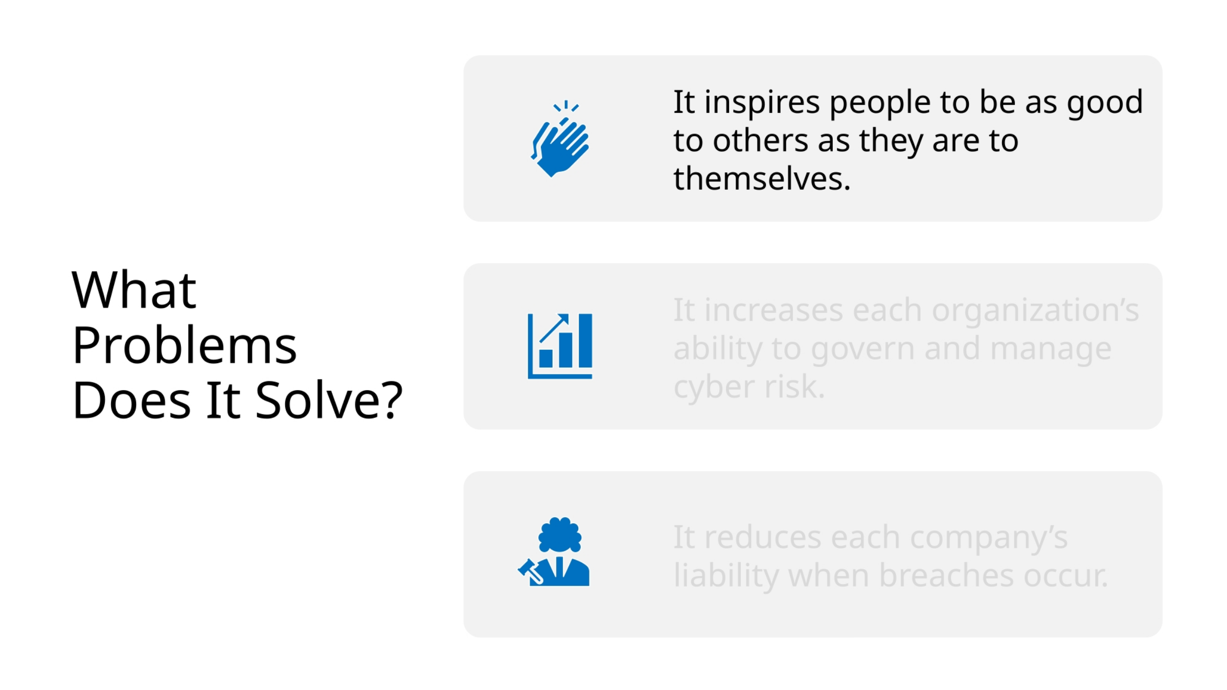 What Problems Does It Solve?