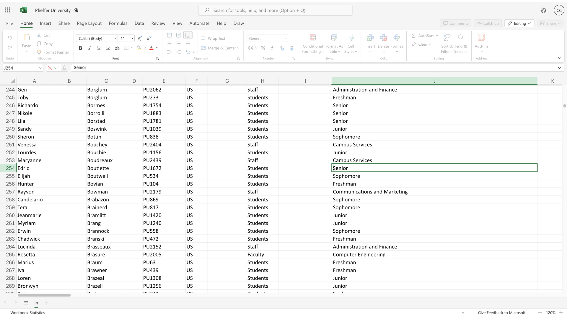 Excel - Retain Groups