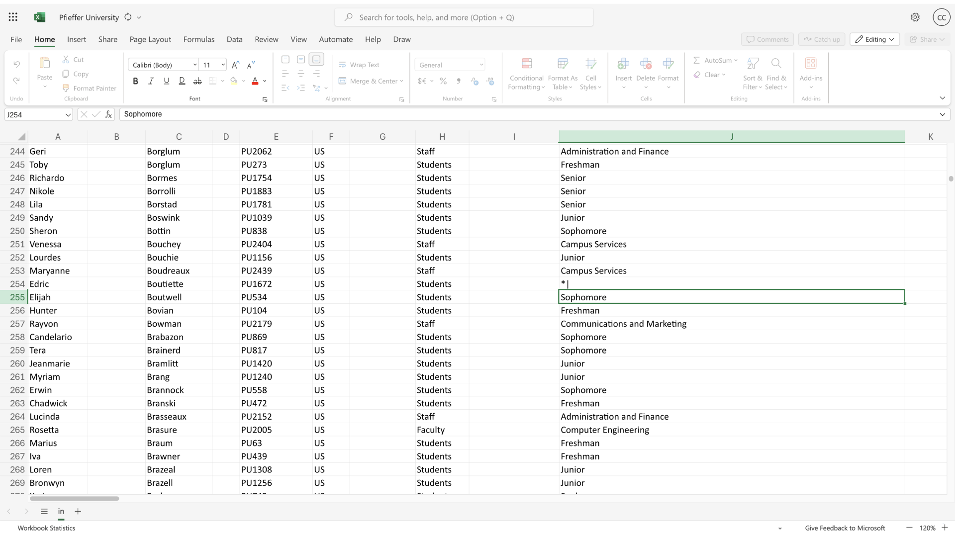 Excel - Retain Groups