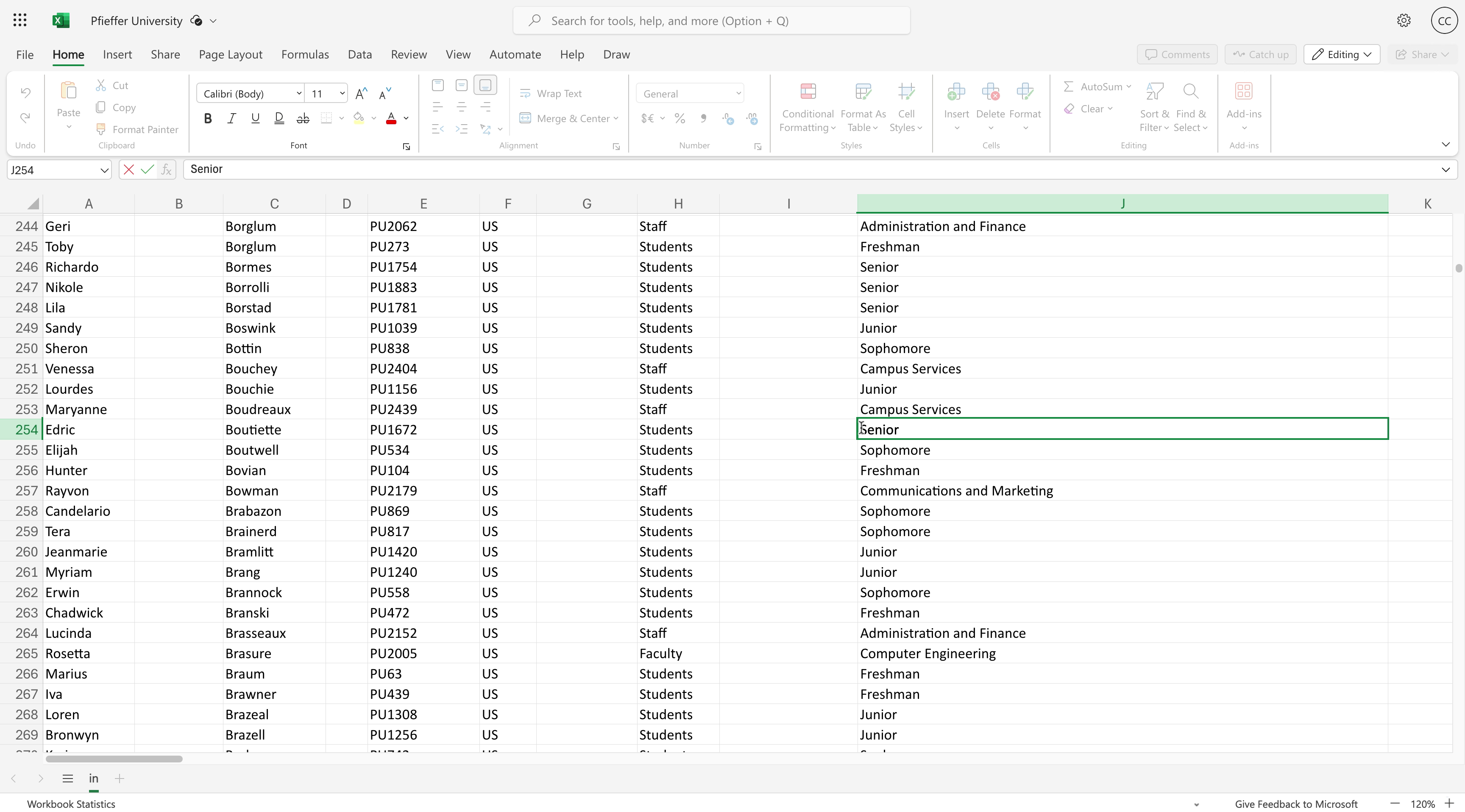 Excel - Retain Groups