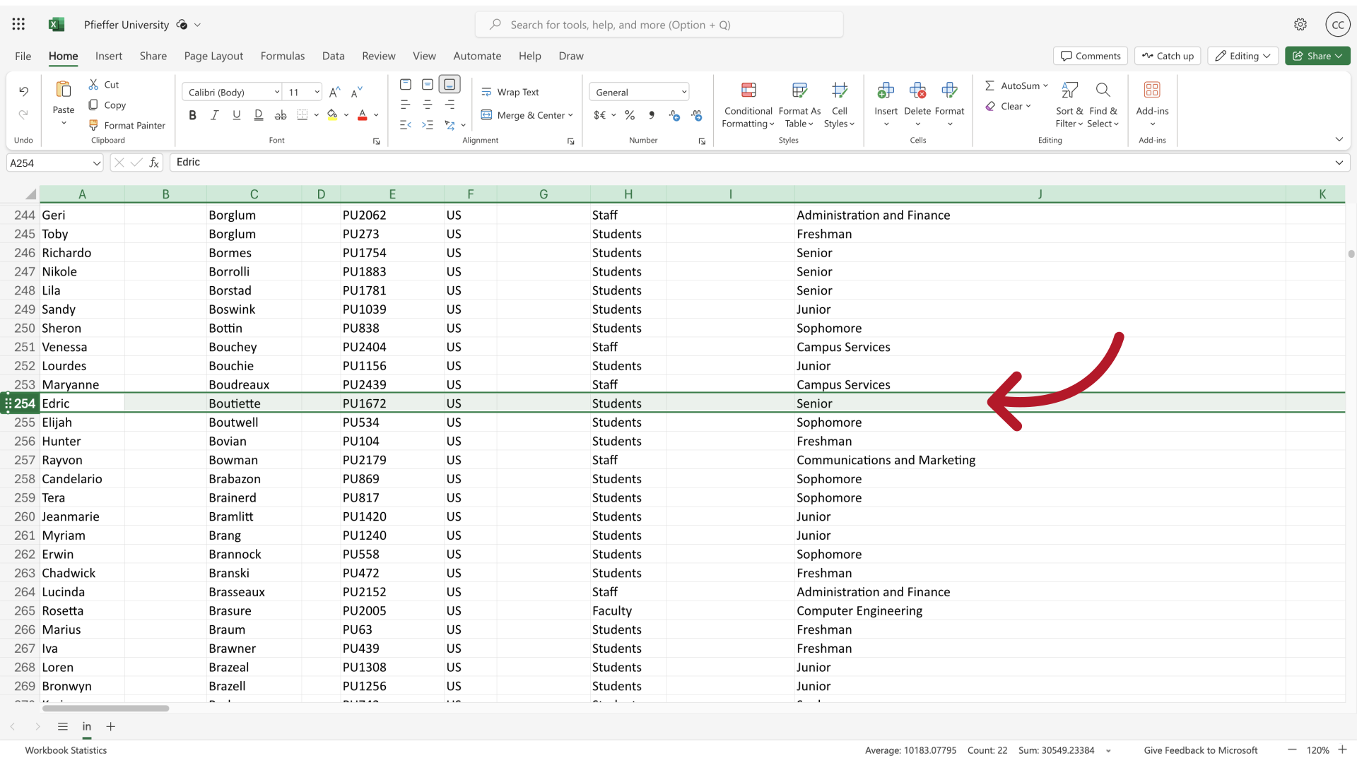 Excel - Retain Groups