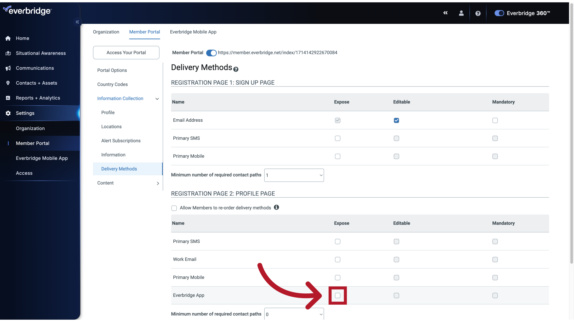 Information Collection - Delivery Methods