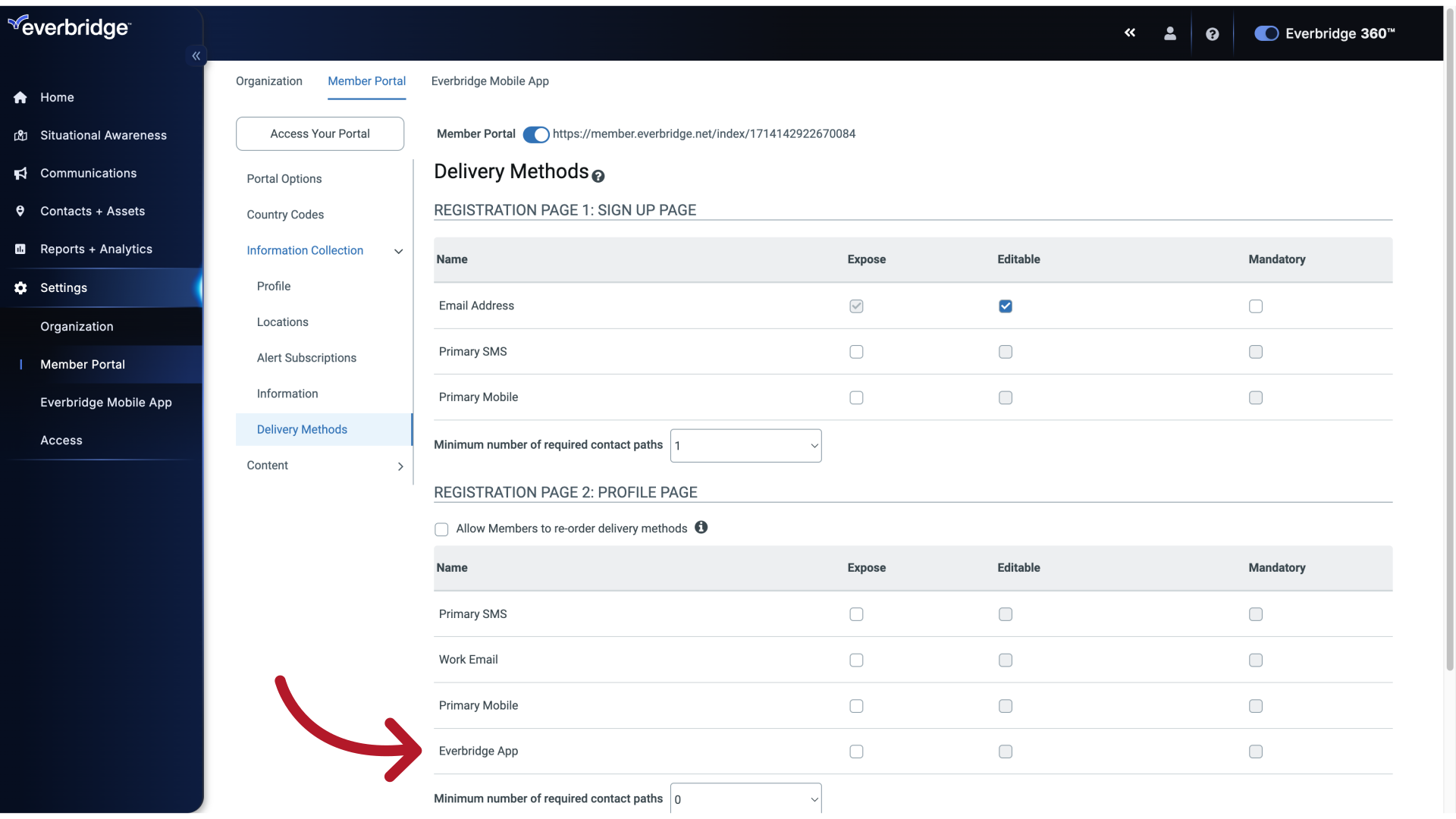 Information Collection - Delivery Methods