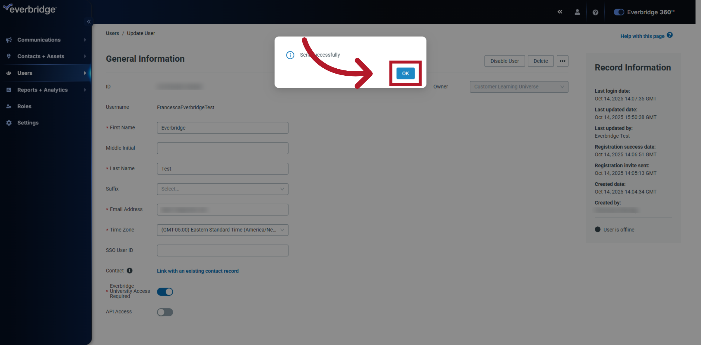 Confirm Password Email
