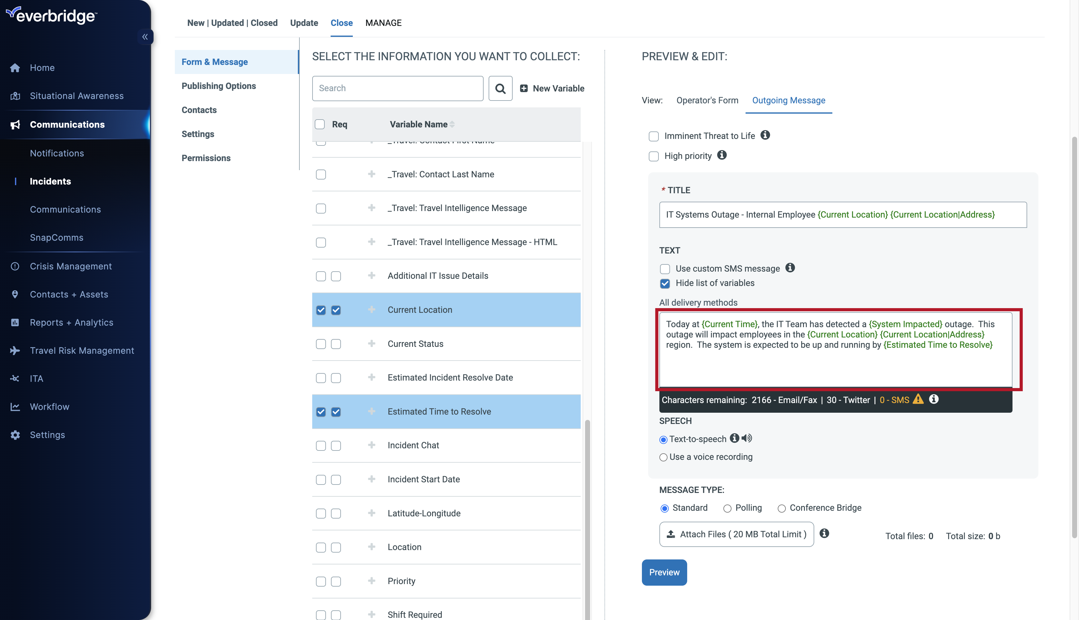 Add Variable Token