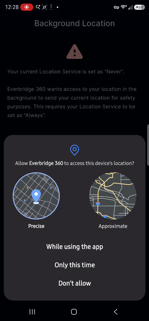 Adjusting Notification Permissions
