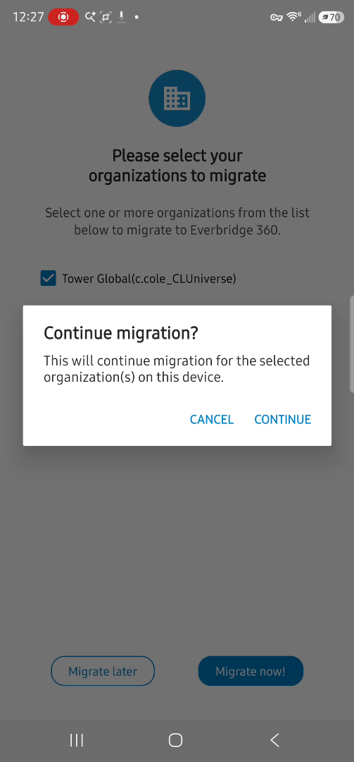 Installing Everbridge 360 App