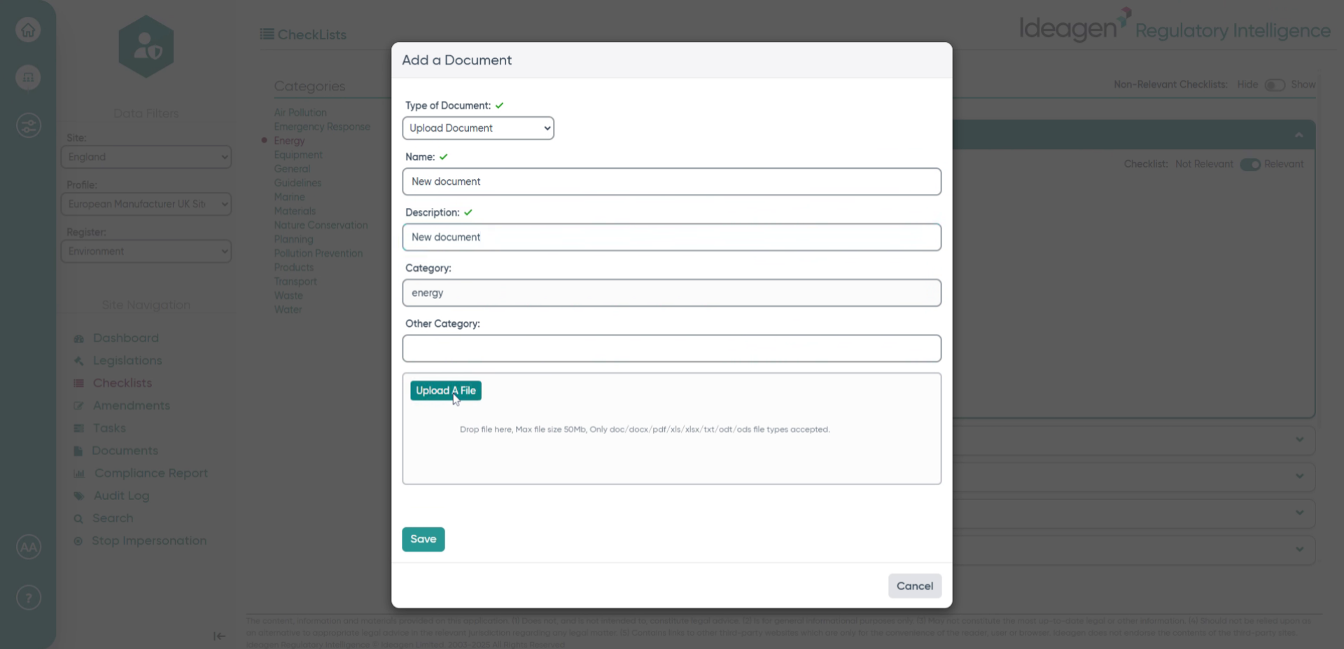 Upload or drag your document here