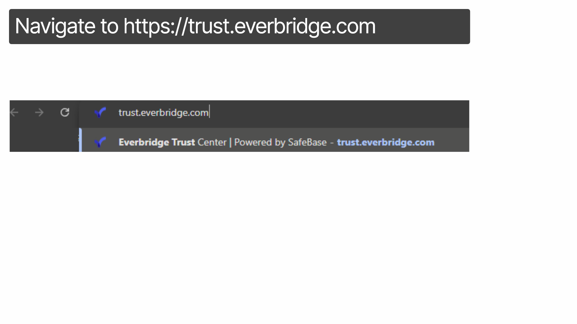 Everbridge Trust Center URL