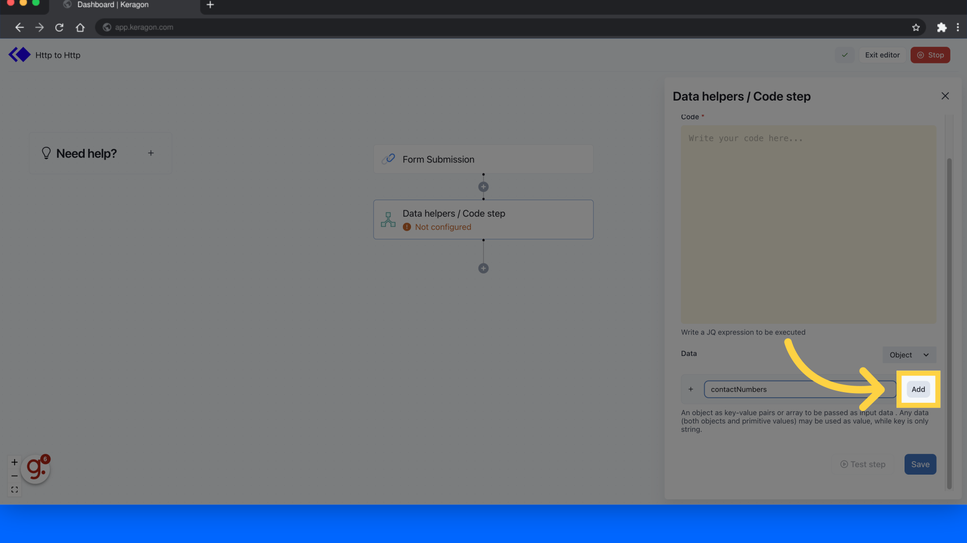 Click 'Add'