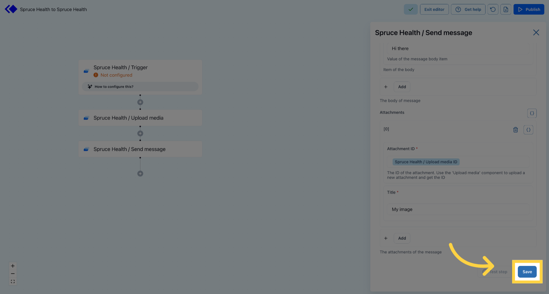 Save Attachment Settings