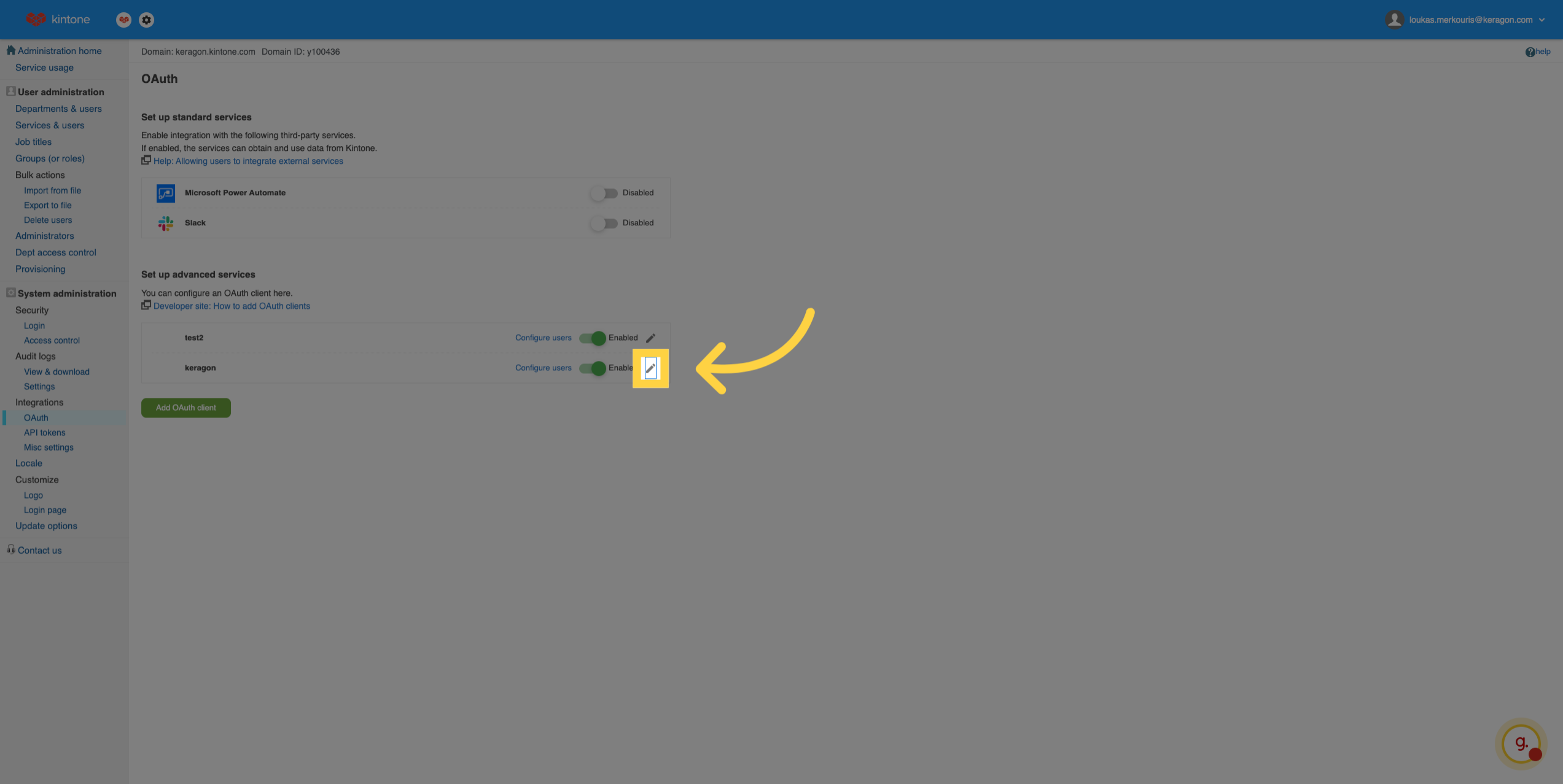 Return to OAuth Overview