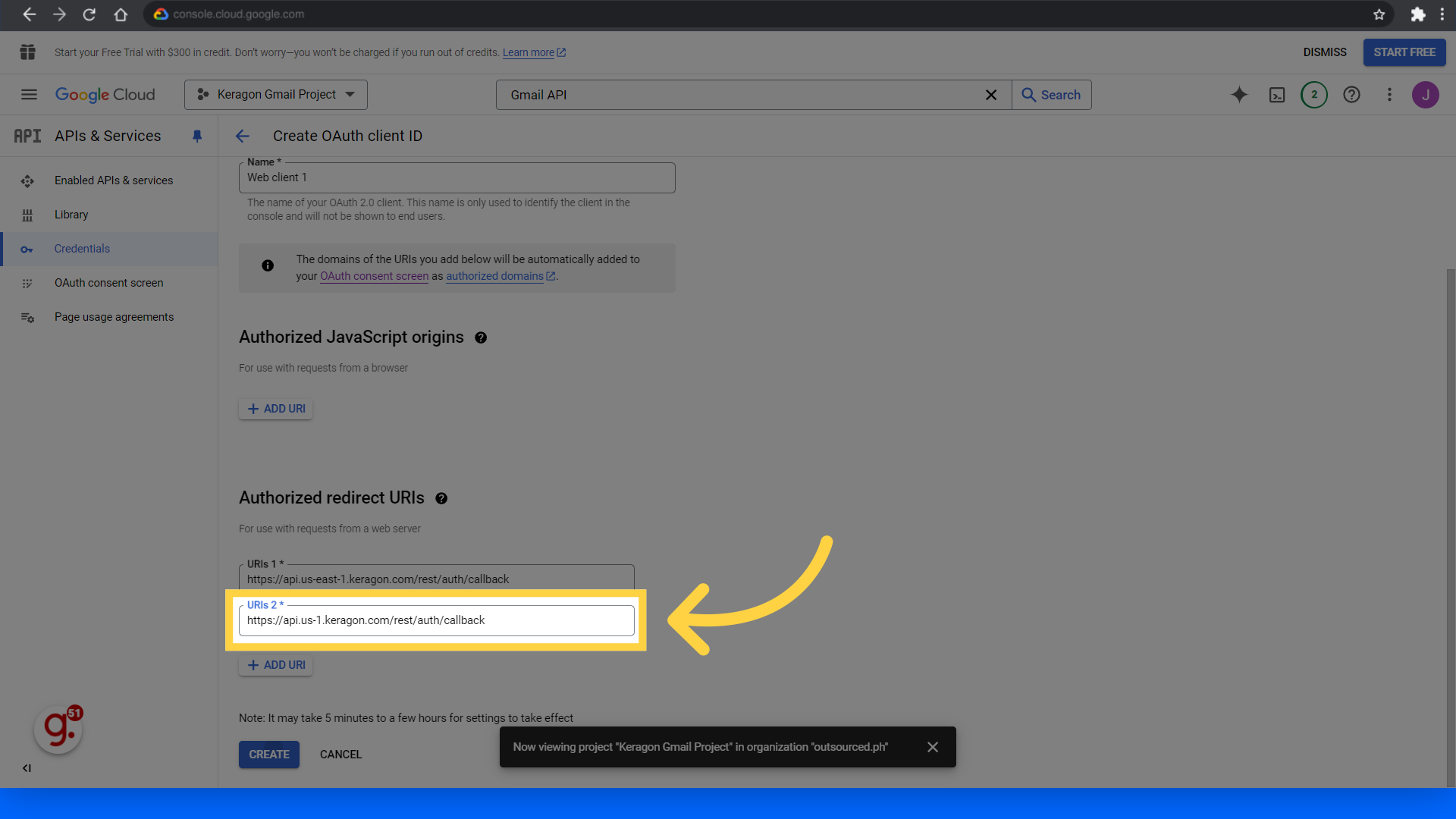 Fill 'https://api.us-1.keragon.com/rest/auth/callback'