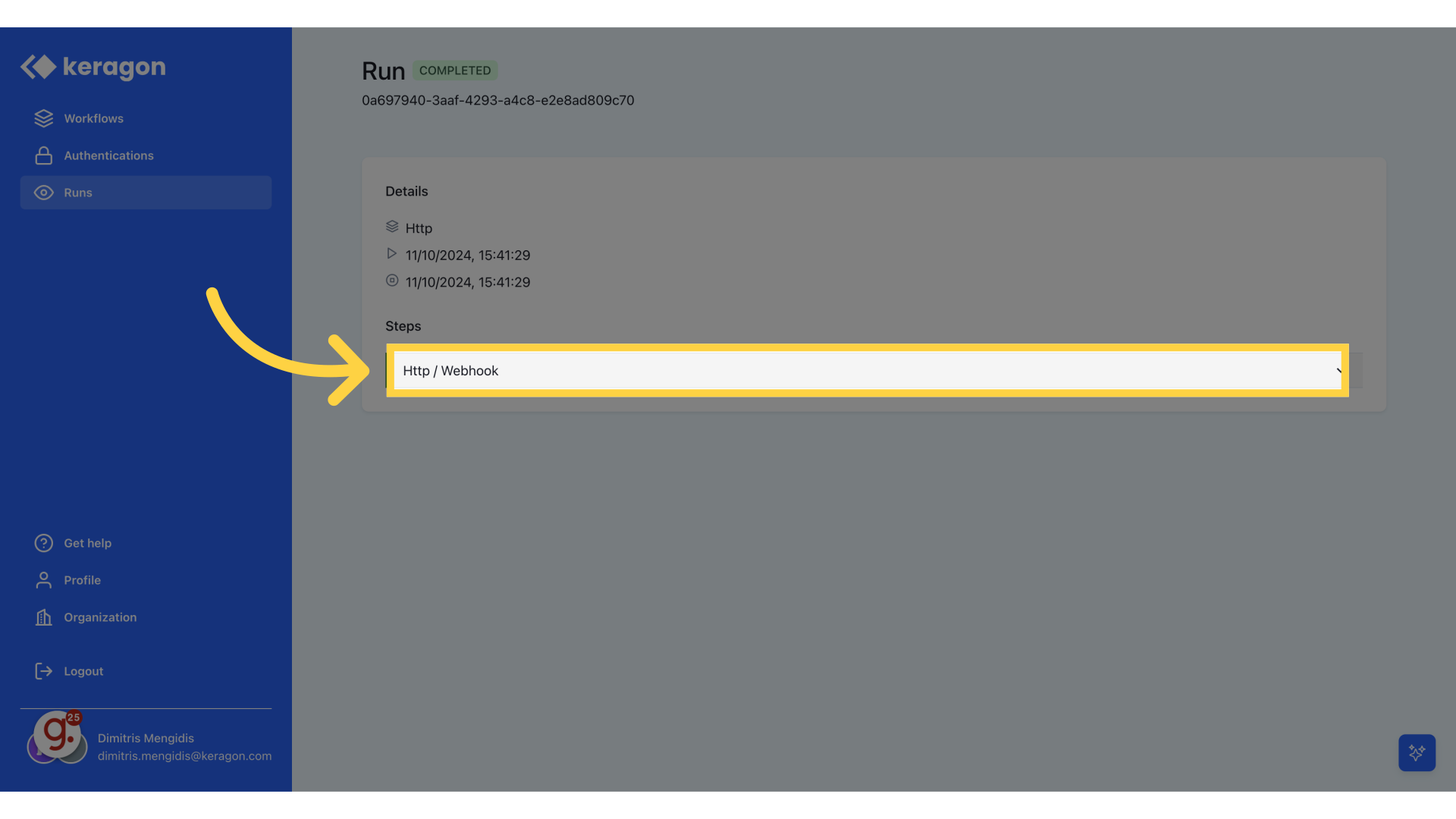Click 'Http / Webhook'