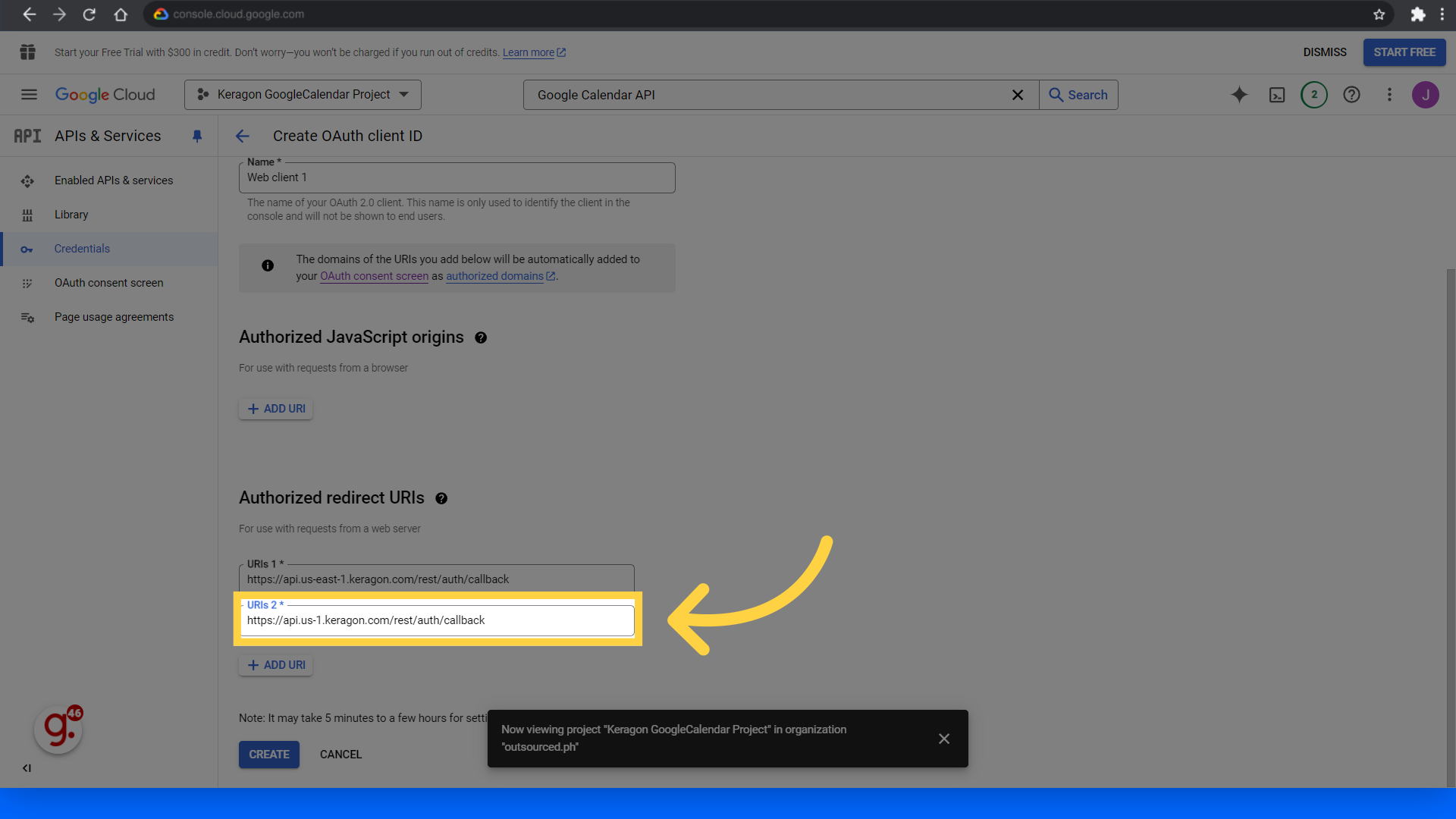 Fill 'https://api.us-1.keragon.com/rest/auth/callback'