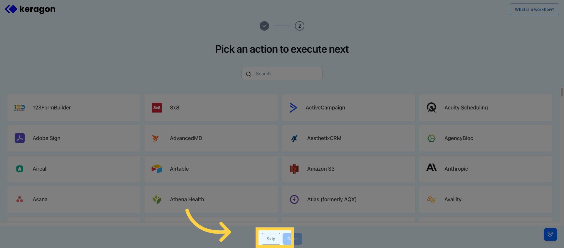 Skip Optional Configuration