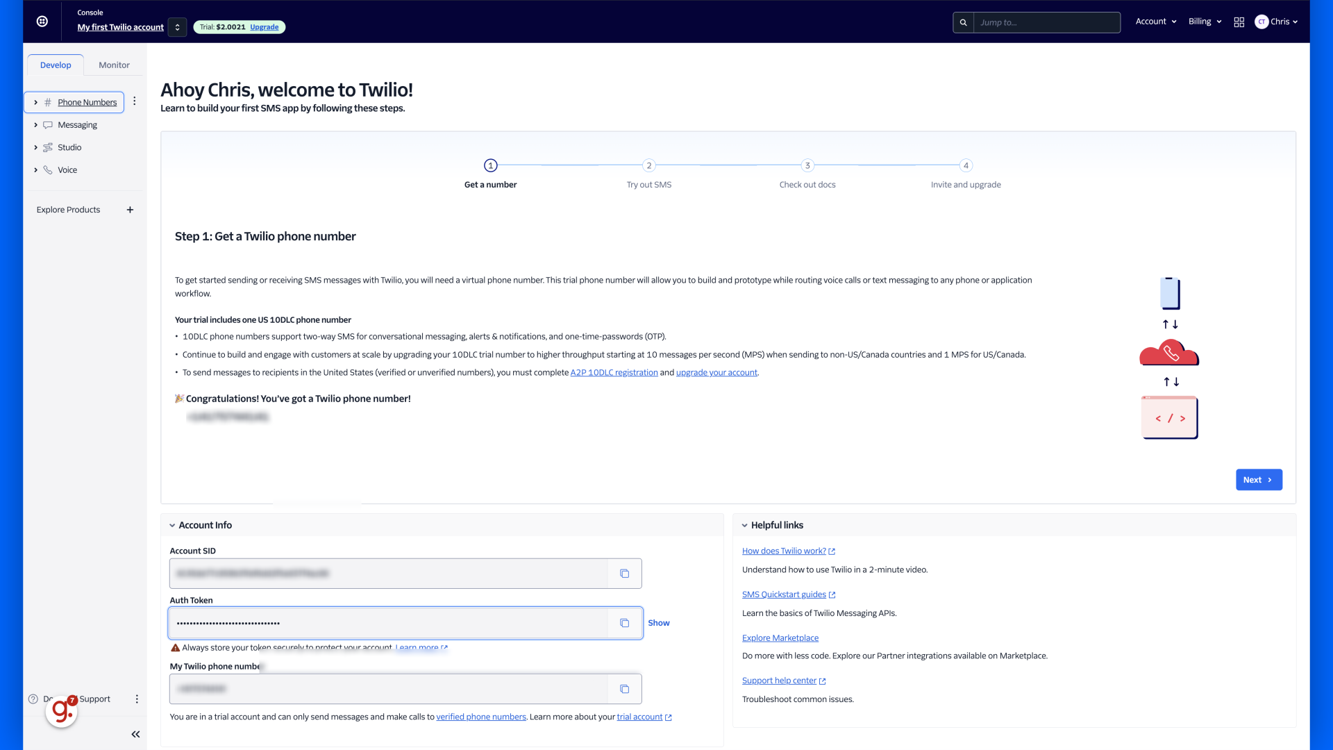 Switch to 'console.twilio.com'