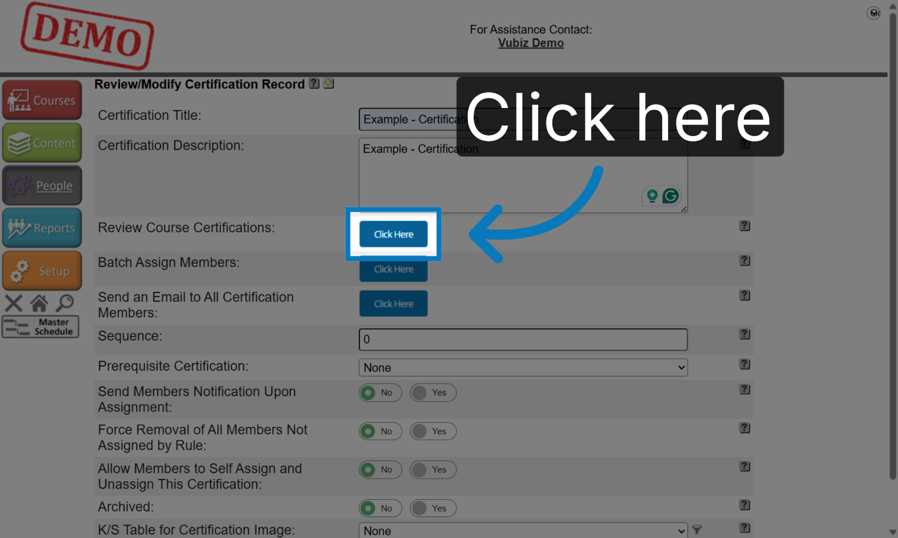 Access Course Addition