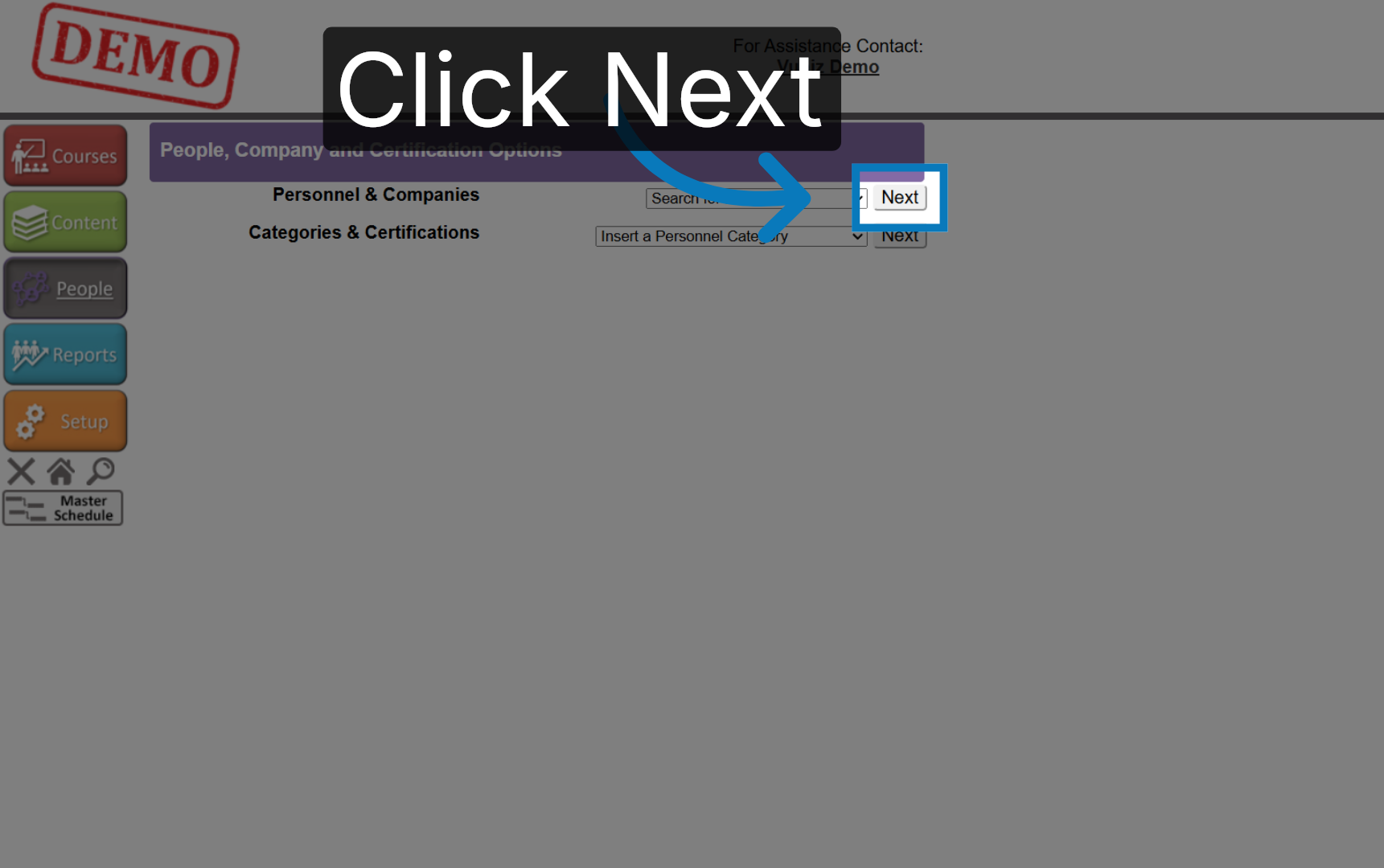 Proceed to Next Step